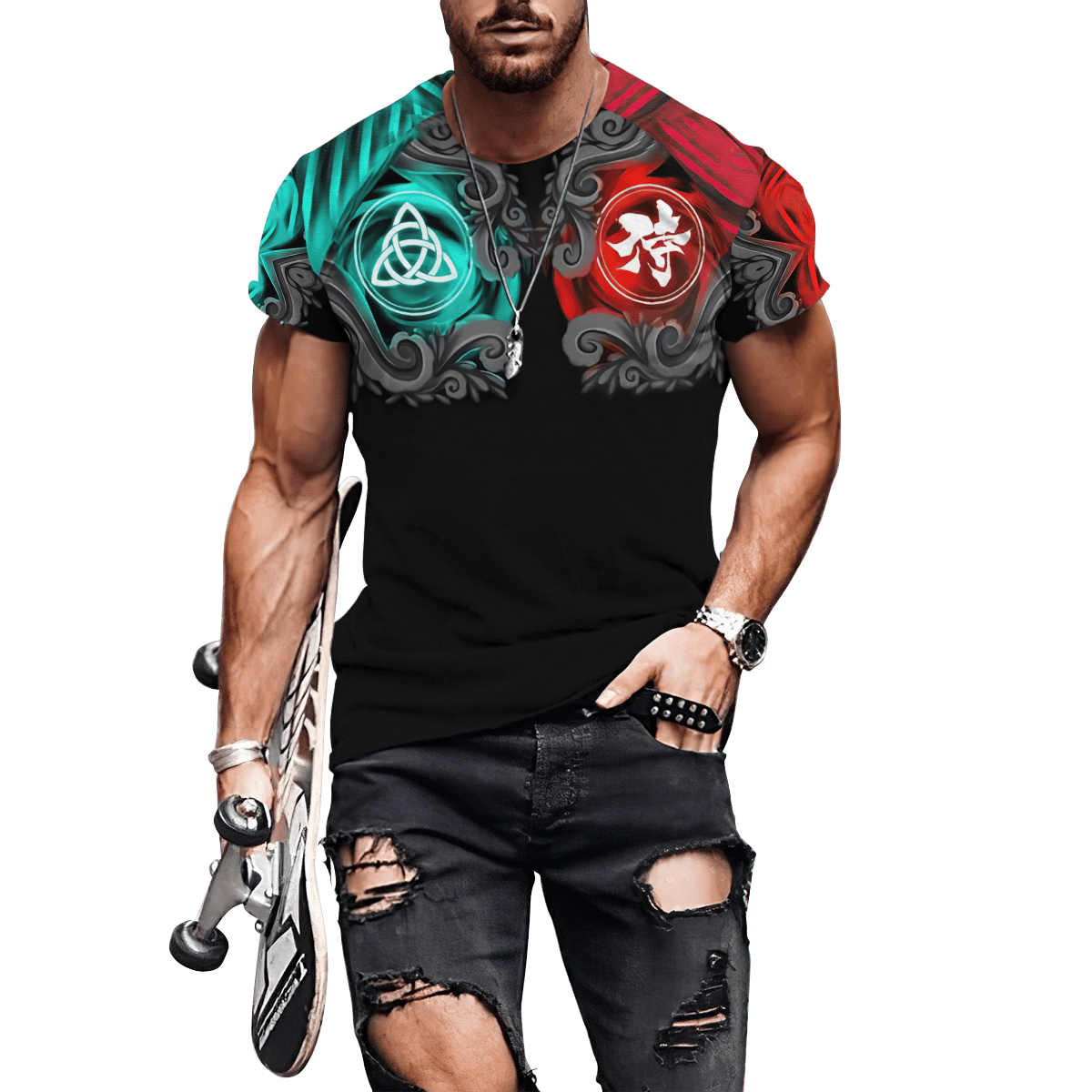 Viking Clothing Viking Japan 3D T Shirt RLT12 - Wonder Print Shop