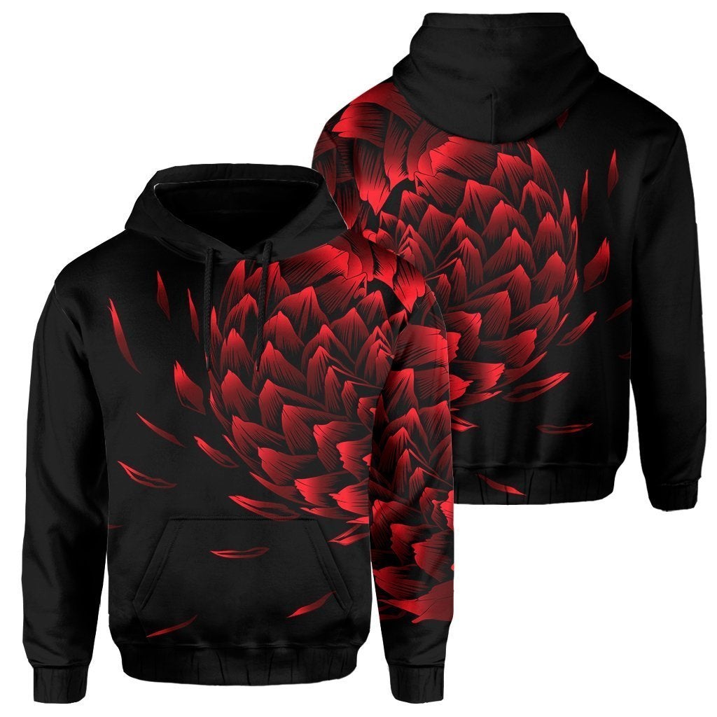 african-hoodie-africa-pullover-power-pangolin-red-pullover