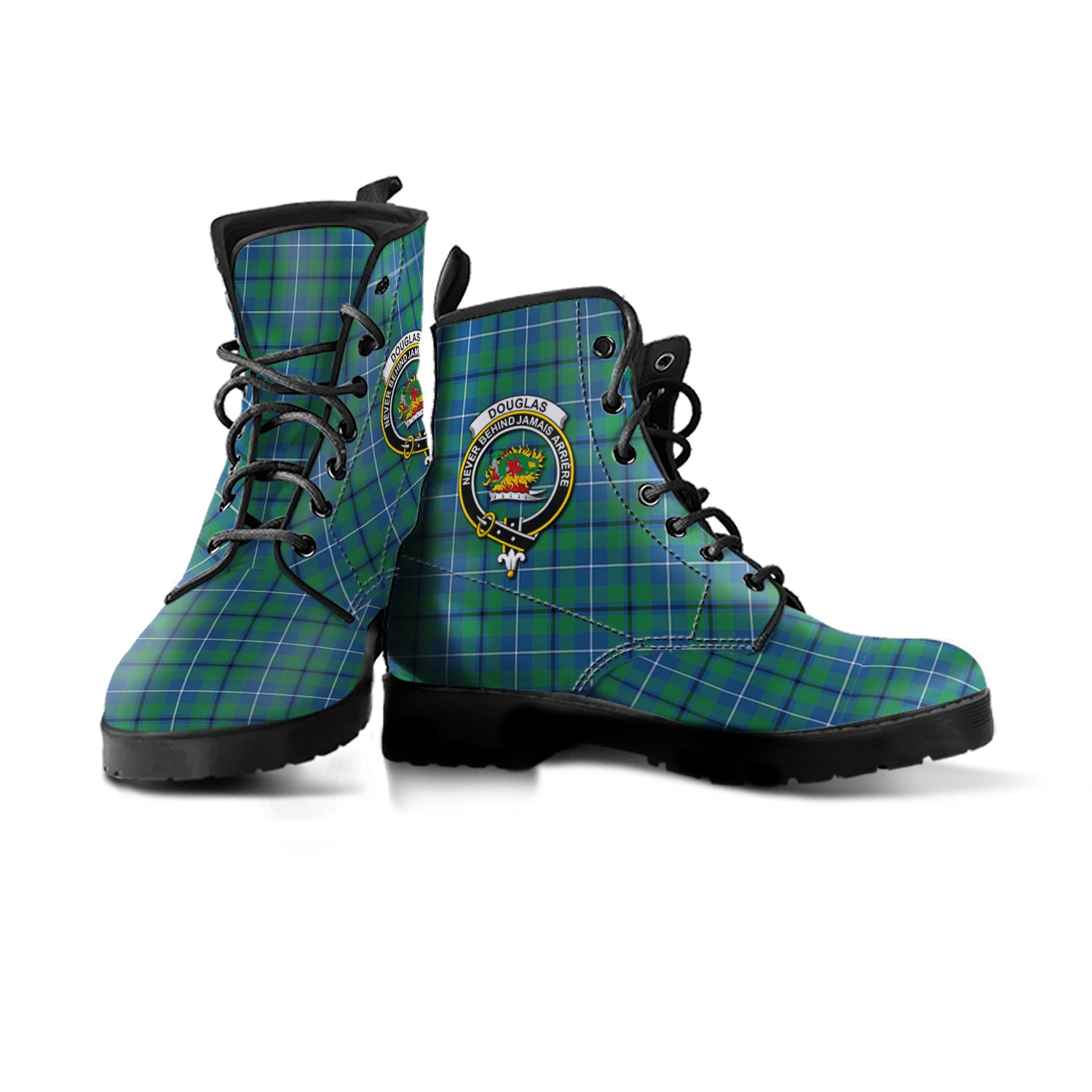 scottish-douglas-ancient-clan-crest-tartan-leather-boots