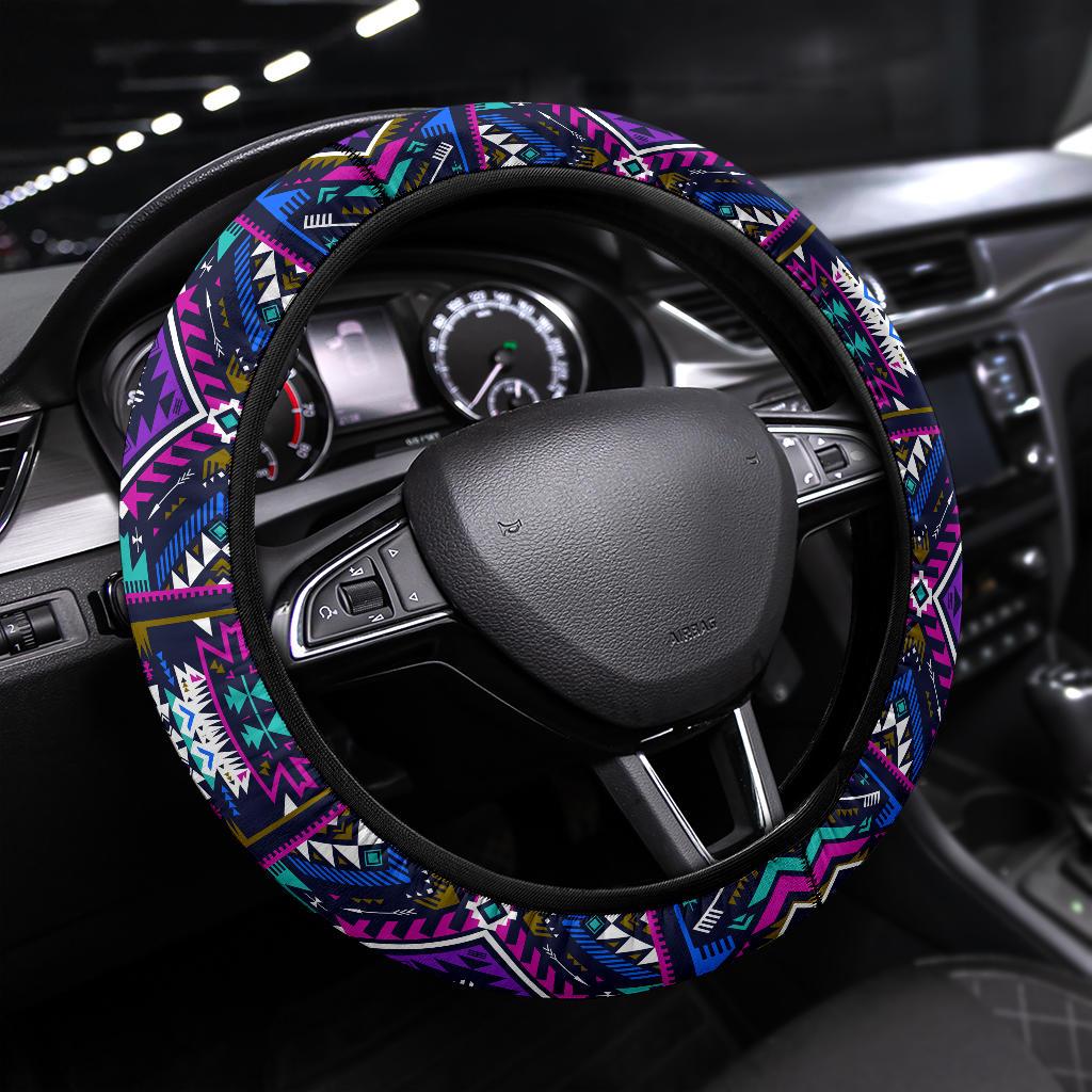 Purple Tribe Pattern Car Seat Covers LT10 - Wonder Print Shop