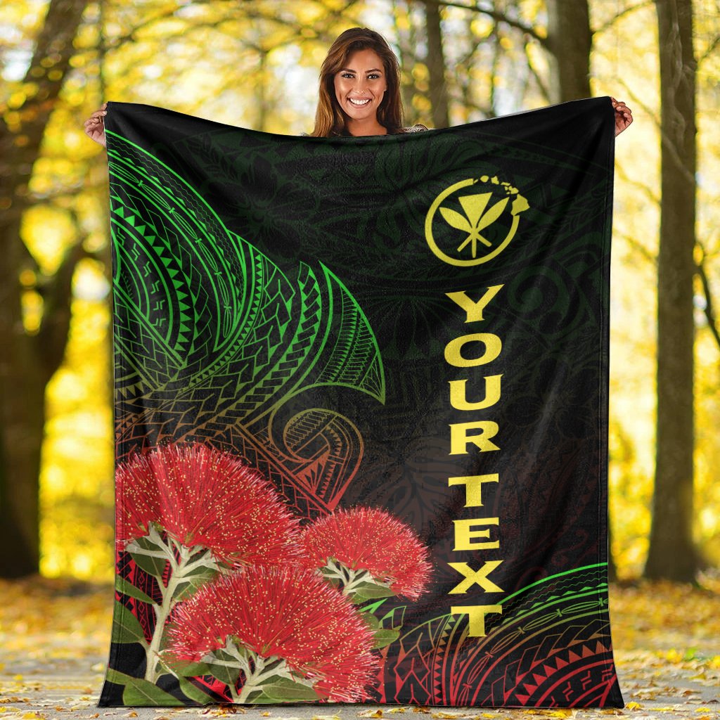 custom-personalised-hawaii-polynesian-blanket-ohia-lehua