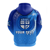 Custom Personalised Fiji Tapa Tribal Coconut Tree Hoodie LT12 - Wonder Print Shop