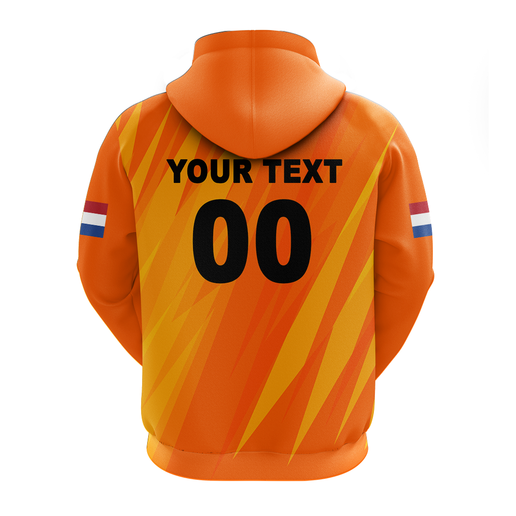 Custom Netherlands Football 2022 Champions Pride Hoodie LT12 - Wonder Print Shop