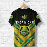 Papua New Guinea Enga Mioks T Shirt Rugby Original Style Black LT8 - Wonder Print Shop