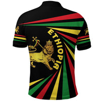 Custom Ethiopia Lion Of Judah Polo Shirt Creative Style LT8 - Wonder Print Shop
