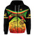 Custom Ethiopia Lion Of Judah Zip Hoodie Vibes Version LT8 - Wonder Print Shop
