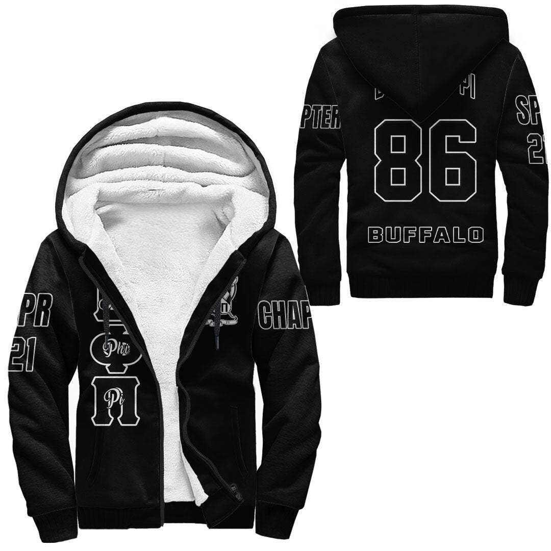 Custom African Hoodie Beta Phi Pi Sherpa Hoodies RLT8 - Wonder Print Shop
