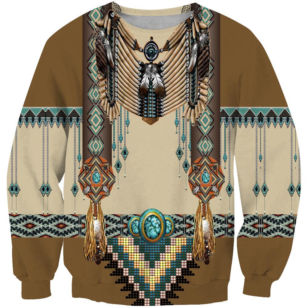 Native American United Tribes Custom 3D Sweatshirt LT10 - Wonder Print Shop