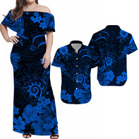 Hawaii Matching Hawaiian Shirt And Dress Polynesia Blue Cool Shaka Sign LT13 - Wonder Print Shop