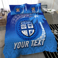 Custom Personalised Fiji Tapa Tribal Coconut Tree Bedding Set - LT12 - Wonder Print Shop