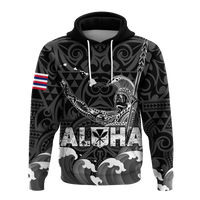 Hawaii King Kamehameha Aloha Hawaii Nei Hoodie LT2 - Wonder Print Shop
