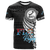 Custom Fiji Rugby Bati Tapa Pattern T Shirt LT2 - Wonder Print Shop