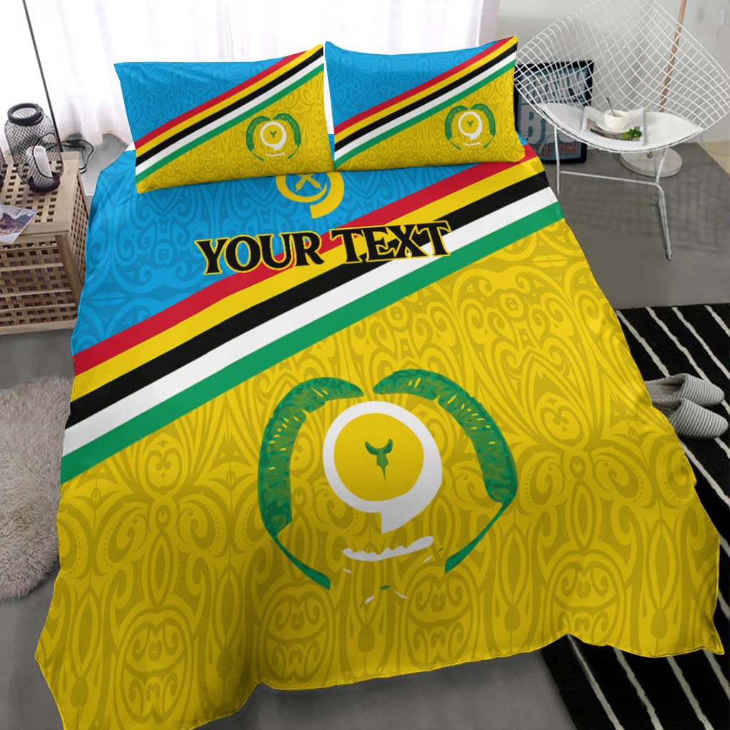 (Custom Personalised) Vanuatu Torba Province Bedding Set - Flag Style LT12 - Wonder Print Shop