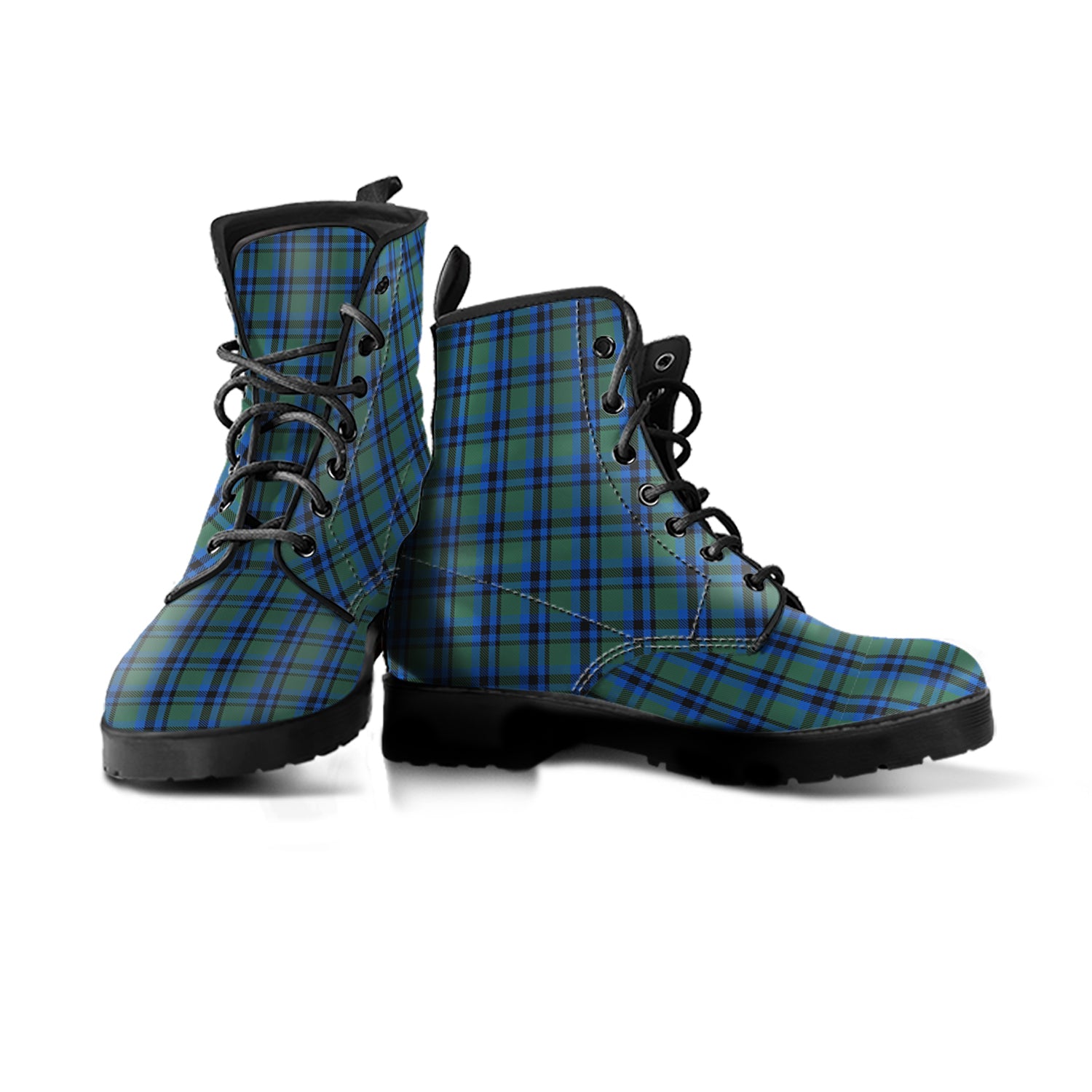 scottish-falconer-clan-tartan-leather-boots