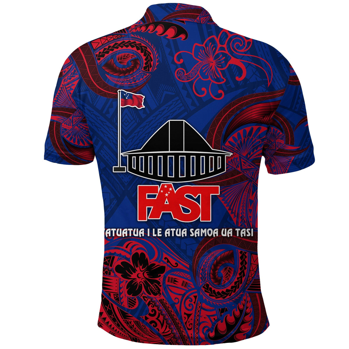 Samoa FAST Party Polo Shirt Unique Style NO.1 LT8 - Wonder Print Shop