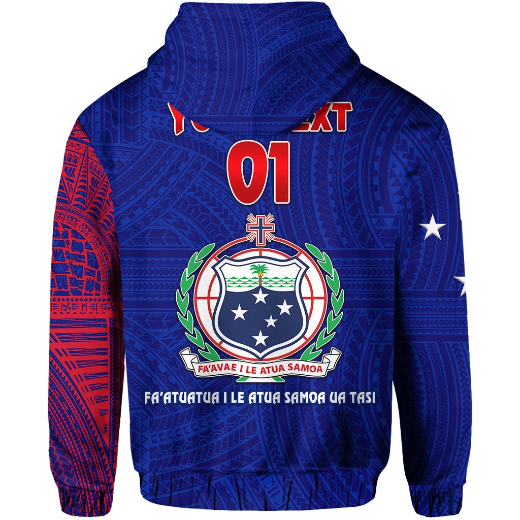 Custom Samoa FAST Party Hoodie Original Style LT8 - Wonder Print Shop