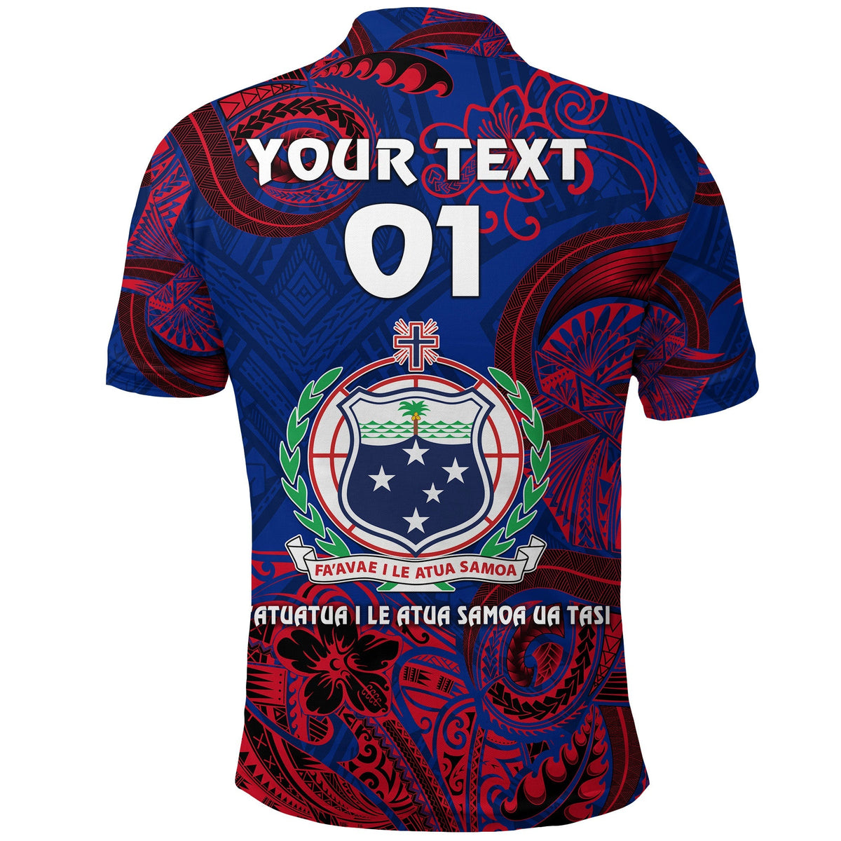 Custom Samoa FAST Party Polo Shirt Unique Style NO.2 LT8 - Wonder Print Shop