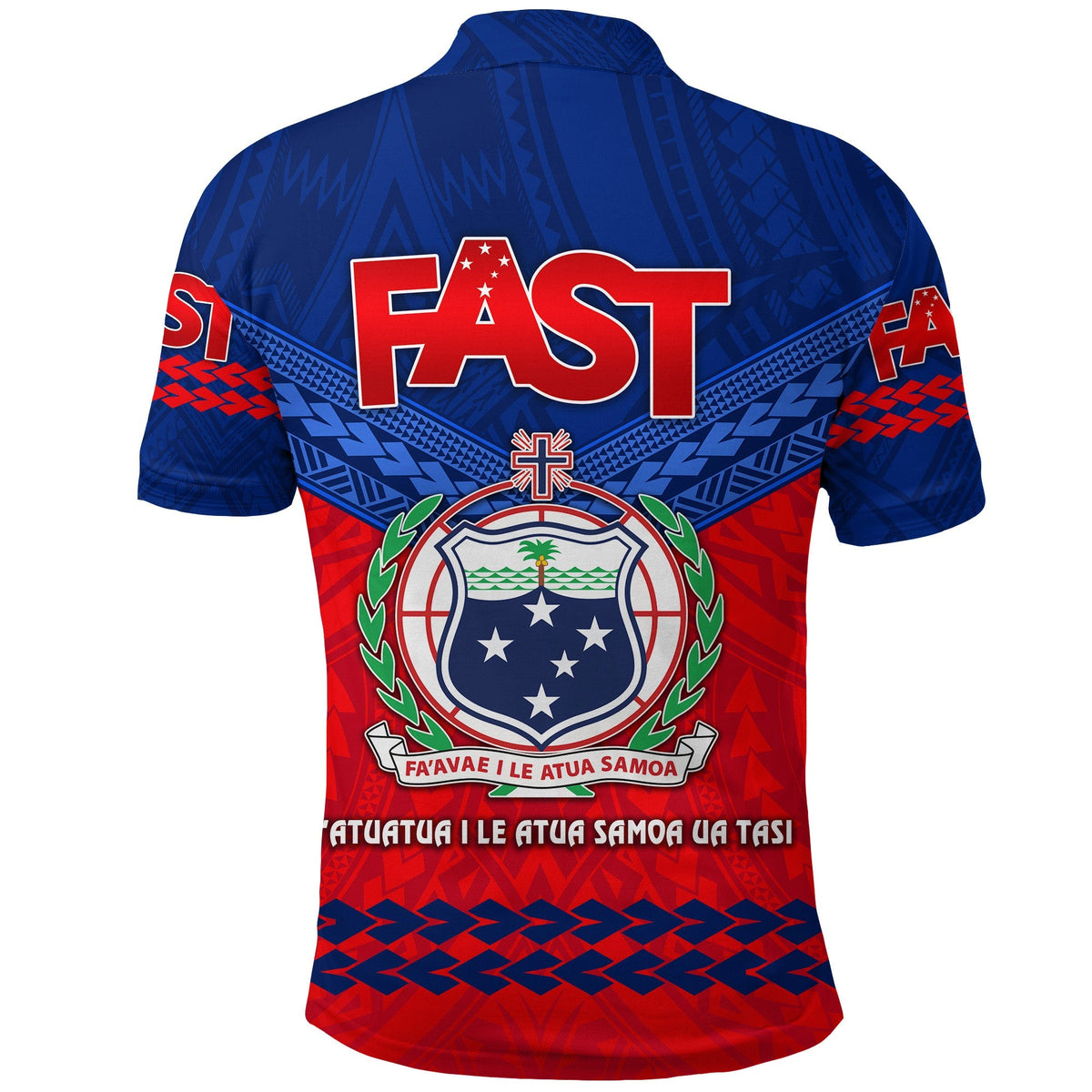 Samoa FAST Party Polo Shirt Simple Style LT8 - Wonder Print Shop