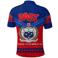 Samoa FAST Party Polo Shirt Simple Style LT8 - Wonder Print Shop