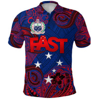 Custom Samoa FAST Party Polo Shirt Unique Style NO.2 LT8 - Wonder Print Shop