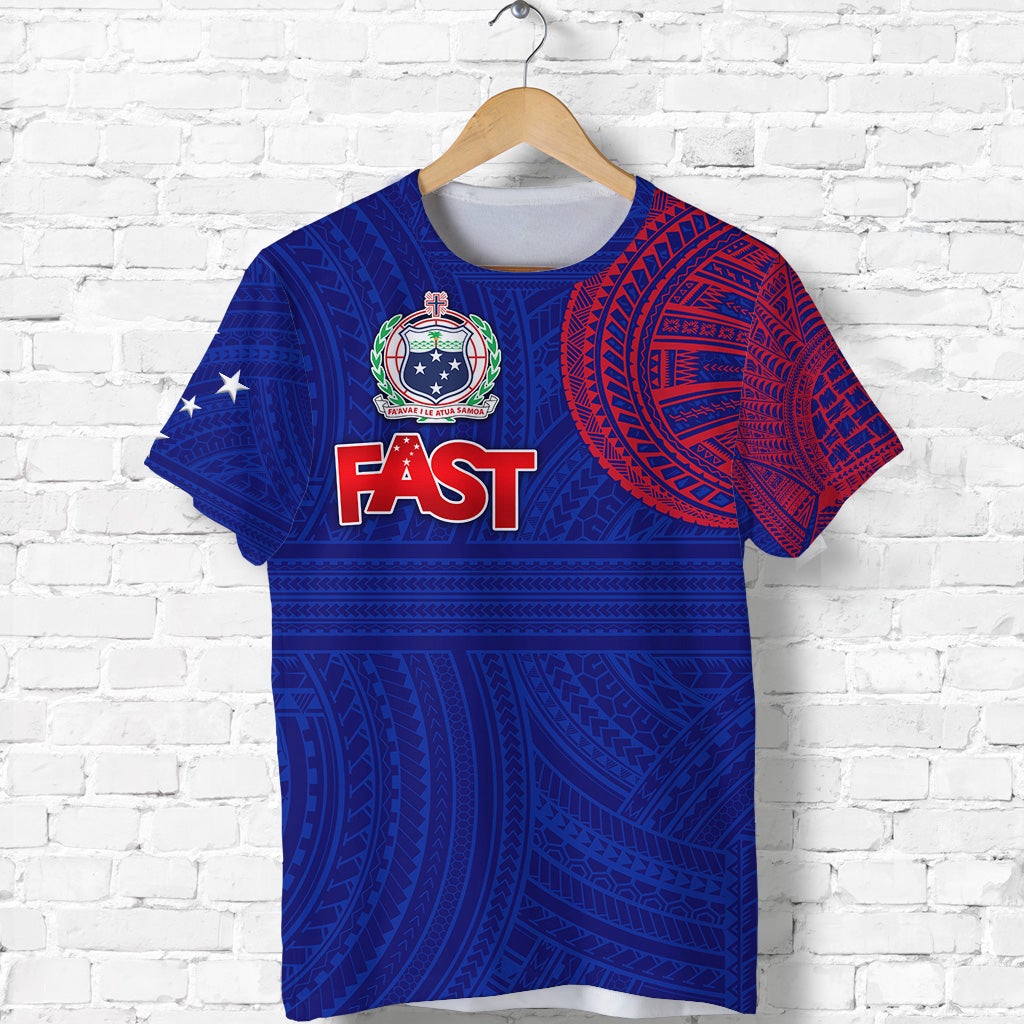 Custom Samoa FAST Party T Shirt Original Style LT8 - Wonder Print Shop