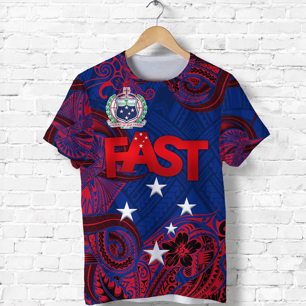 Custom Samoa FAST Party T Shirt Unique Style NO.2 LT8 - Wonder Print Shop