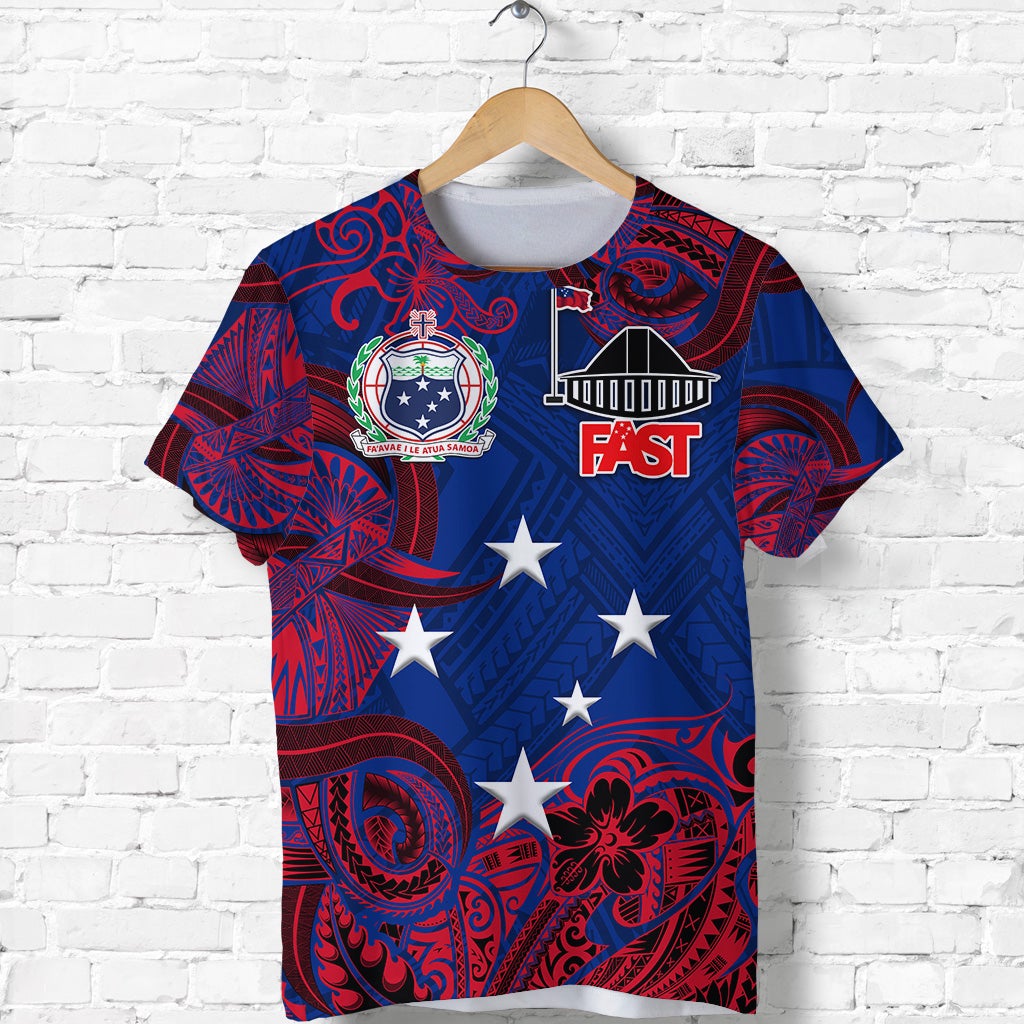 Custom Samoa FAST Party T Shirt Unique Style NO.1 LT8 - Wonder Print Shop