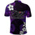 Custom Polynesian Fathers Day Polo Shirt I Love You In Every Universe Purple LT8 - Wonder Print Shop
