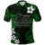 Custom Polynesian Fathers Day Polo Shirt I Love You In Every Universe Green LT8 - Wonder Print Shop