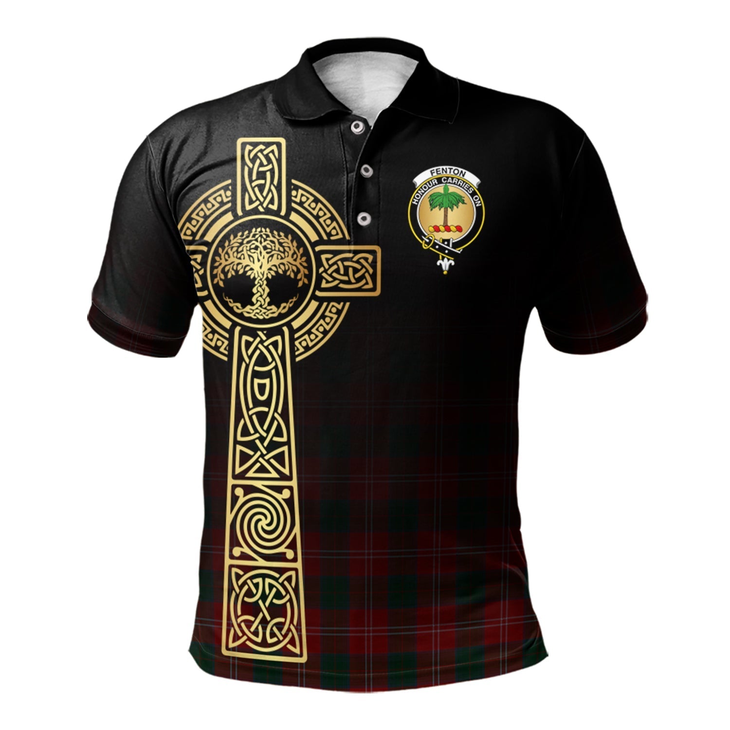 scottish-fenton-clan-crest-tartan-celtic-tree-of-life-polo-shirt