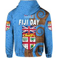 Fiji Day Zip Hoodie Independence Anniversary Simple Style LT8 - Wonder Print Shop