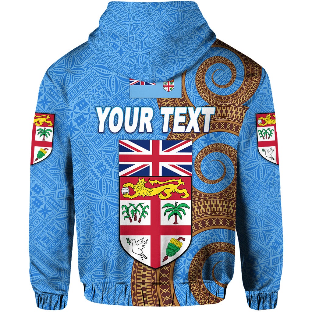 Custom Fiji Day Hoodie Independence Anniversary Simple Style LT8 - Wonder Print Shop