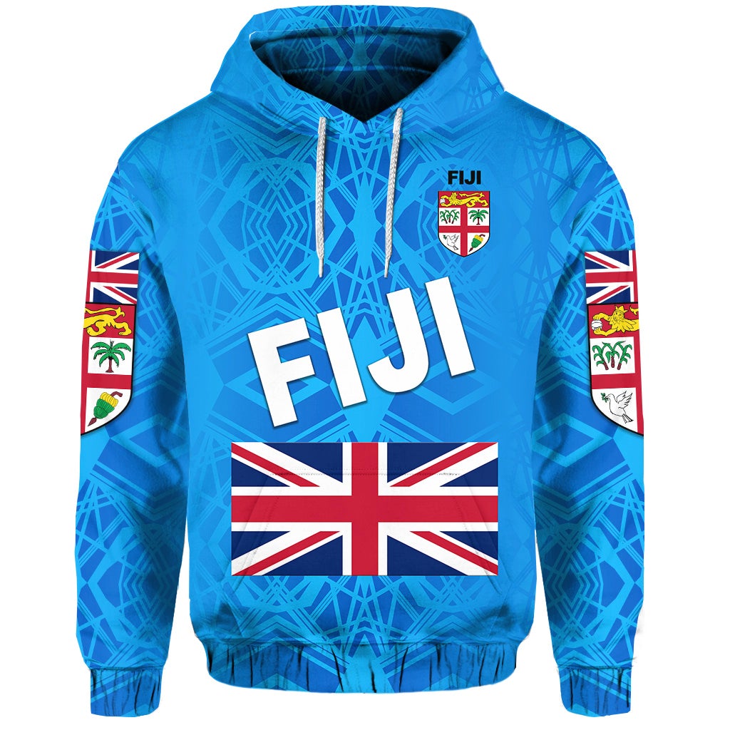 Custom Fiji Day Hoodie Flag Vibes LT8 - Wonder Print Shop