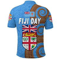 Fiji Day Polo Shirt Independence Anniversary Simple Style LT8 - Wonder Print Shop