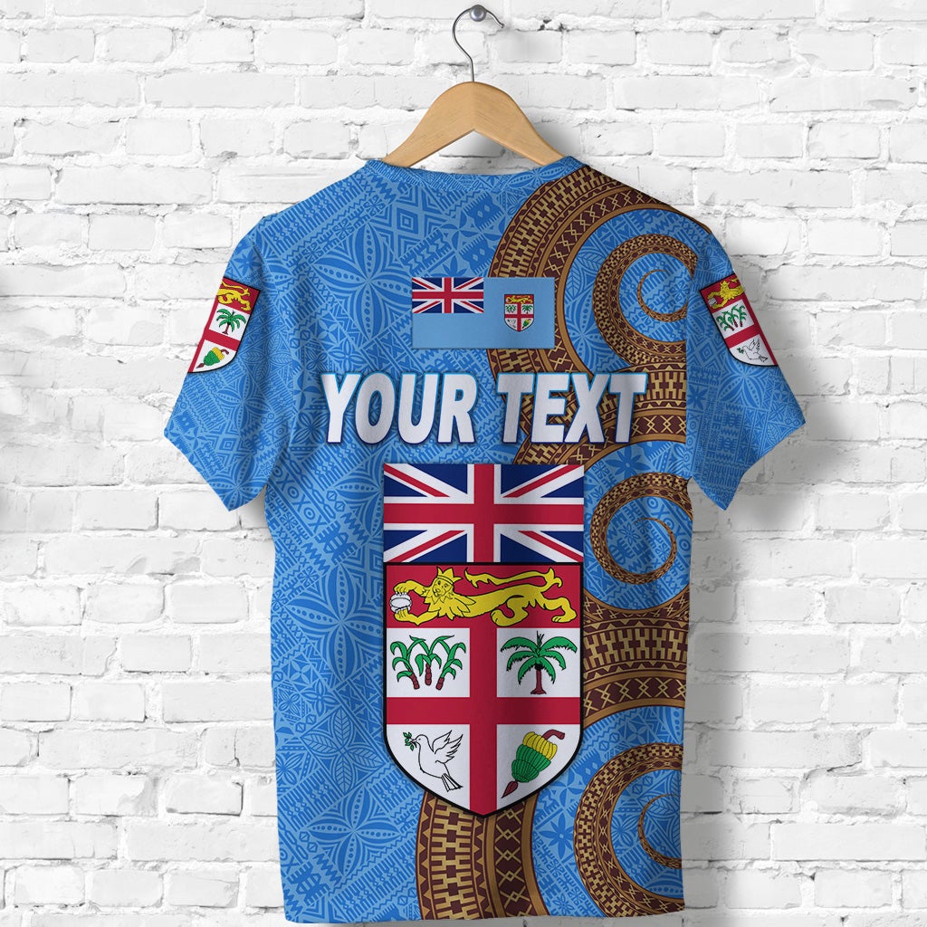 Custom Fiji Day T Shirt Independence Anniversary Simple Style LT8 - Wonder Print Shop