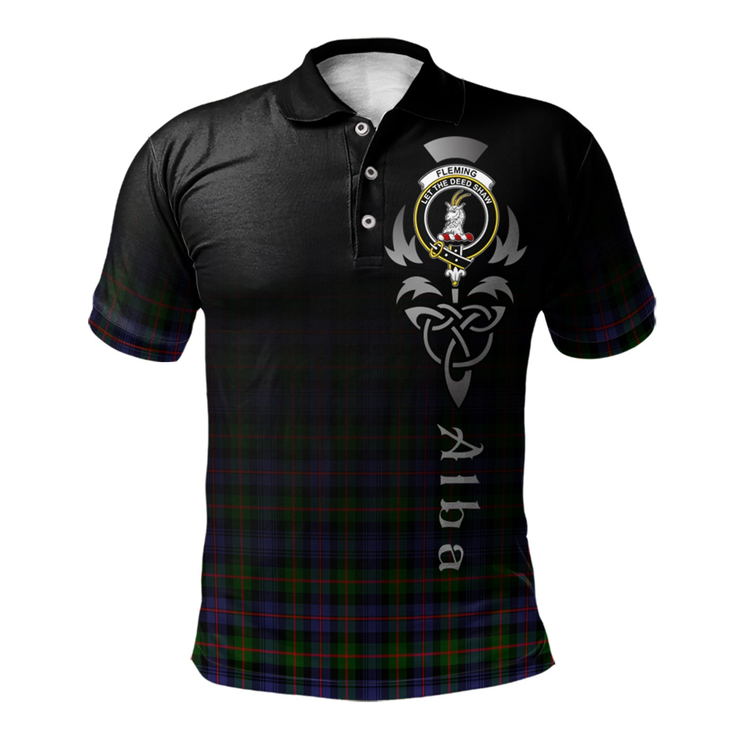 scottish-fleming-clan-crest-tartan-alba-celtic-polo-shirt