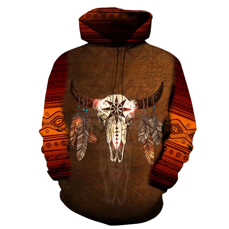 bison-head-indigenous-quotes-native-american-design-3d-hoodie