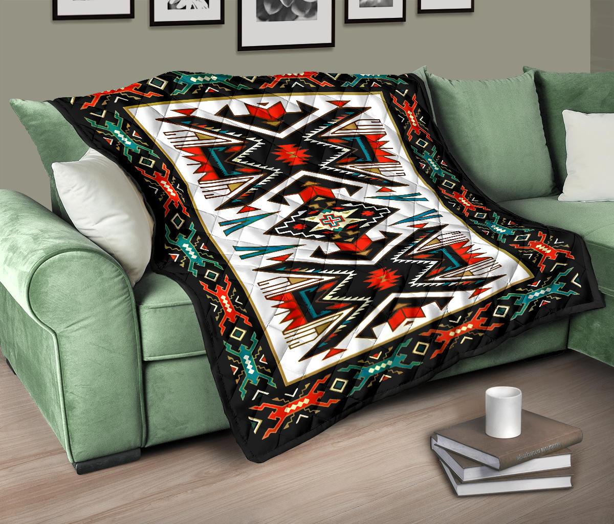 Native American Design Premium Quilt LT10 - Wonder Print Shop