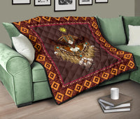 Eagle Sun Symbols Native American Premium Quilt LT10 - Wonder Print Shop