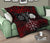 Viking Premium Quilt Raven Of Odin and Symbol Viking On Blood Background RLT12 - Wonder Print Shop