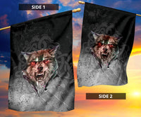 Viking Garden Flag Fenrir Norse Wolf RLT12 - Wonder Print Shop
