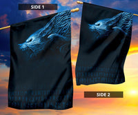 Viking Flag, Fenrir Wolf RLT12 - Wonder Print Shop