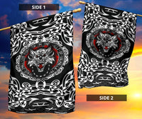 Viking Flag, Fenrir Wolf RLT12 - Wonder Print Shop