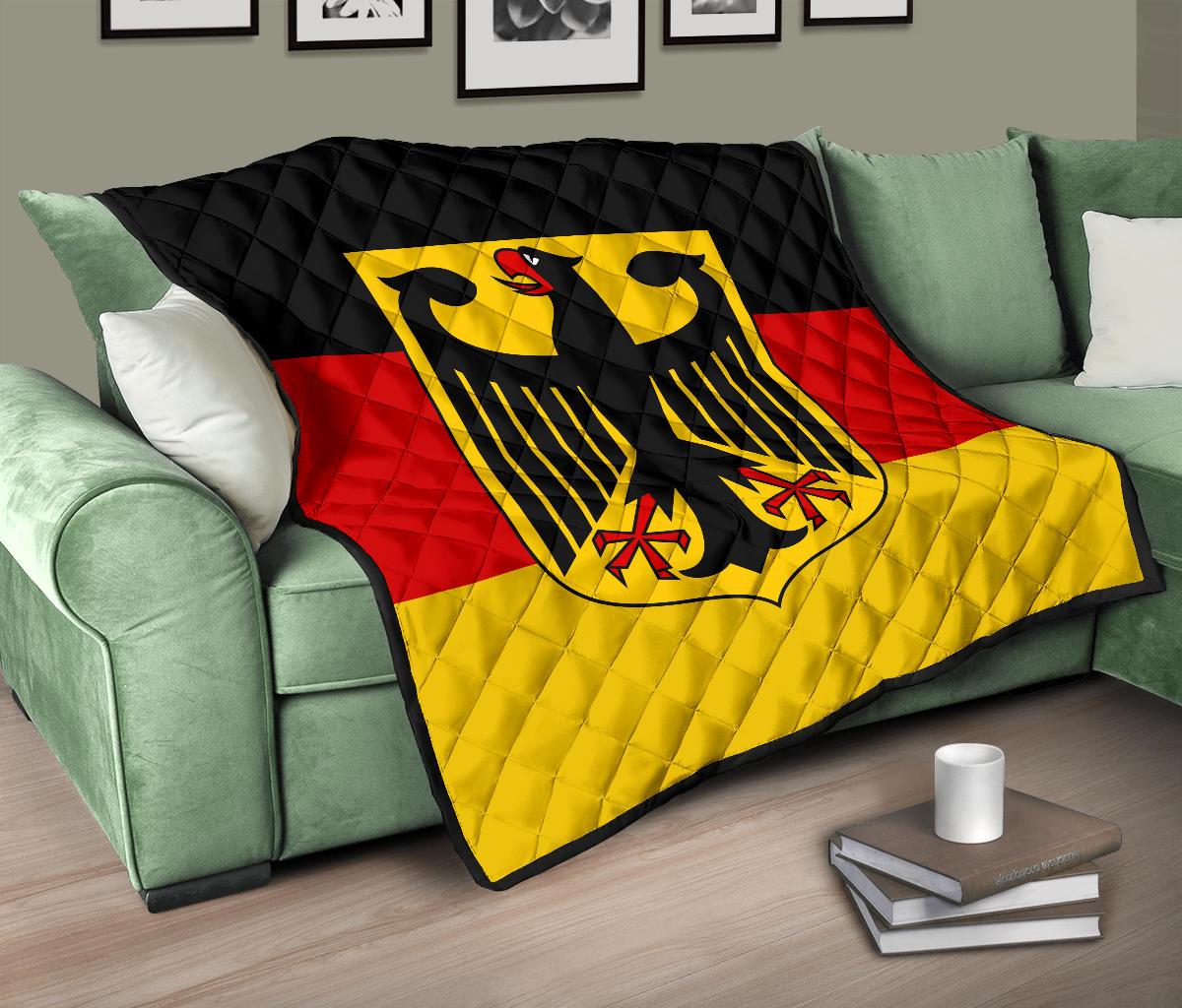 Germany Flag Premium Quilt - Wonder Print Shop