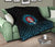 Viking Premium Quilt - Raven Celtic Cyan RLT12 - Wonder Print Shop