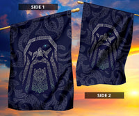 Viking Garden Flag Odin God Tattoo RLT12 - Wonder Print Shop