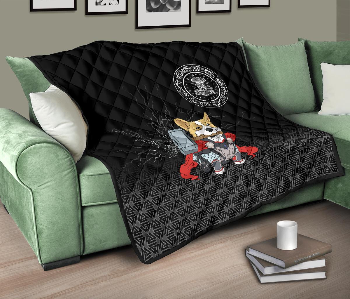 Viking Premium Quilt - The Mighty Thorgi RLT12 - Wonder Print Shop