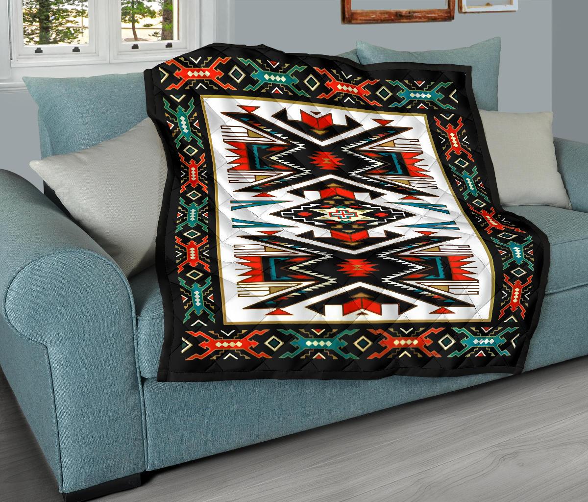 Native American Design Premium Quilt LT10 - Wonder Print Shop