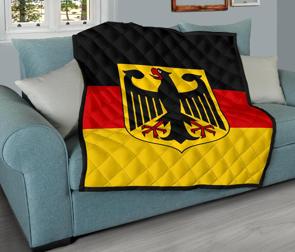 Germany Flag Premium Quilt - Wonder Print Shop