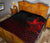Viking Premium Quilt - The Raven Of Odin Rune, Red RLT12 - Wonder Print Shop